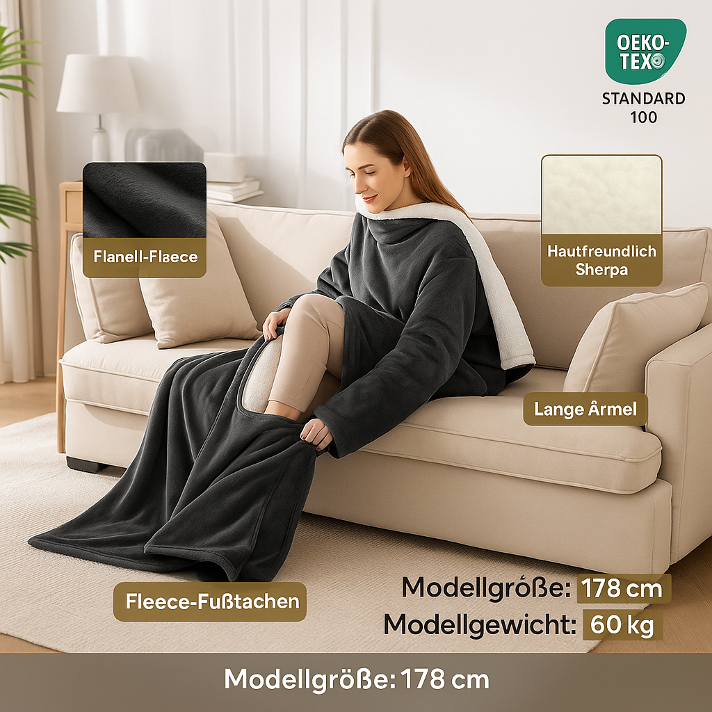 HypeHoodies™️Wearable Heizdecke